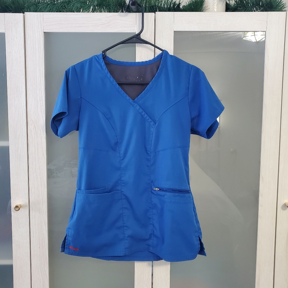Grey's Anatomy blue scrub set